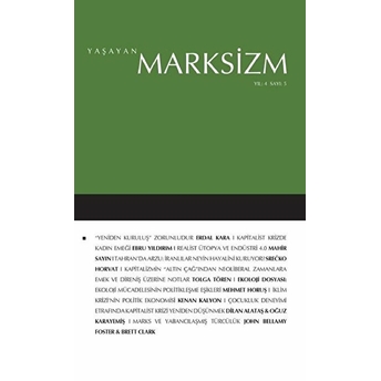 Yaşayan Marksizm V