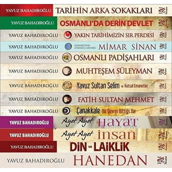 Yavuz Bahadıroğlu Seti (13 Kitap Takım)