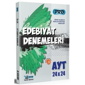 Yayın Denizi Ayt Edebiyat Pro 24 X 24 Denemeleri Komisyon