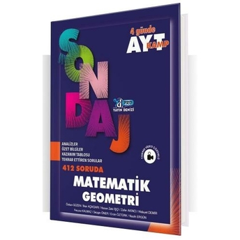 Yayın Denizi Ayt Matematik Geometri Pro 412 Soruda Sondaj Kamp Komisyon