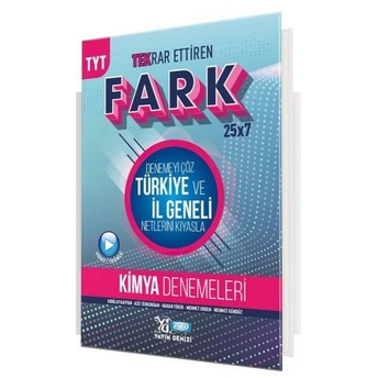 Yayın Denizi Tyt Kimya Fark 25 X 7 Tekrar Ettiren Denemeleri Komisyon