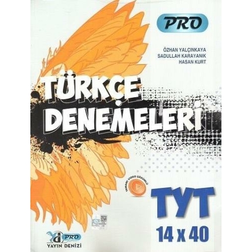 Yayın Denizi Tyt Türkçe Pro 14 X 40 Deneme