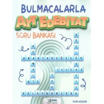 Yayın Denizi Yayınları Ayt Edebiyat Bulmacalarla Soru Bankası Yasin Akşahin