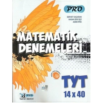 Yayın Denizi Yayınları Tyt Matematik 14X40 Pro Branş Denemeleri Komisyon