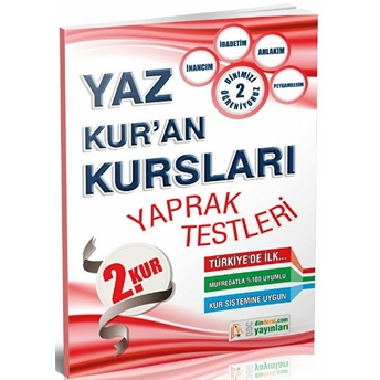 Yaz Kuran Kursları Yaprak Test 2. Kur Kolektif