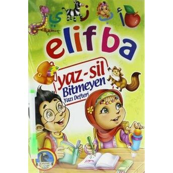 Yaz-Sil Elif-Ba Bitmeyen Yazı Defteri Komisyon