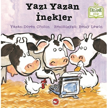 Yazı Yazan Inekler (Ciltli) - Organik Kitaplar Doreen Cronin