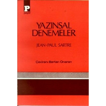 Yazınsal Denemeler Jean Paul Sartre