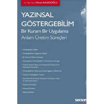 Yazınsal Göstergebilim Murat Kalelioğlu