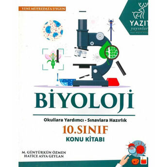 Yazıt 10. Sınıf Biyoloji Konu Kitabı (Yeni) Hatice Asya Geylan