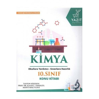 Yazıt 10. Sınıf Kimya Konu Kitabı