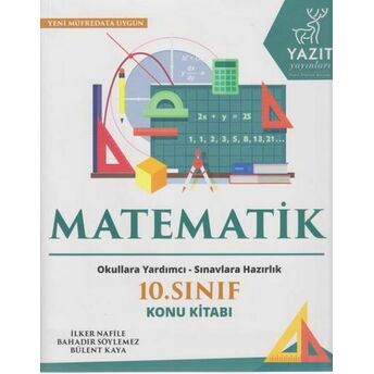 Yazıt 10. Sınıf Matematik Konu Kitabı Bahadır Söylemez