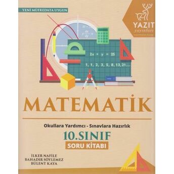 Yazıt 10. Sınıf Matematik Soru Kitabı Bahadır Söylemez