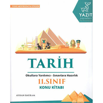 Yazıt 11. Sınıf Tarih Konu Kitabı Ayhan Bayram