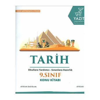 Yazıt 9. Sınıf Tarih Konu Kitabı (Yeni) Ayhan Bayram