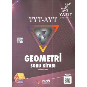 Yazıt Tyt Ayt Geometri Venn Serisi Soru Kitabı Yazıt Yayınları