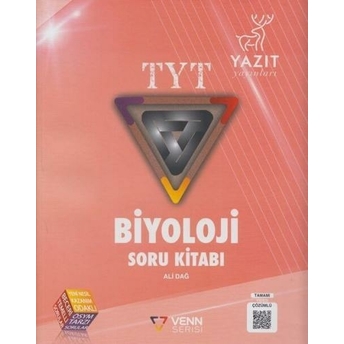 Yazıt Yayınları Tyt Biyoloji Venn Serisi Soru Kitabı Ali Dağ