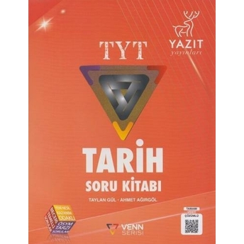 Yazıt Yayınları Tyt Tarih Soru Kitabı Venn Serisi Ahmet Ağırgöl