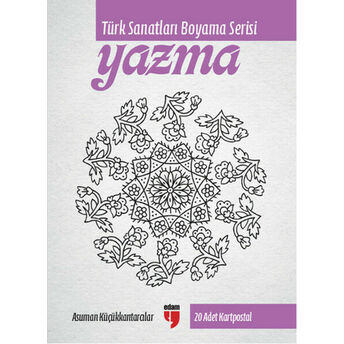 Yazma - Türk Sanatları Boyama Serisi 20 Adet Kartpostal Asuman Küçükkantarcılar