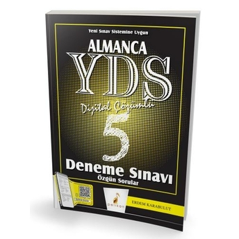 Yds Almanca Dijital Çözümlü 5 Deneme Sınavı Erdem Karabulut