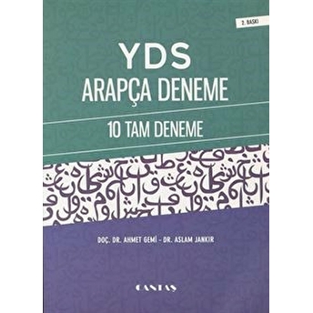 Yds Arapça Deneme 10 Tam Deneme Aslam Jankır