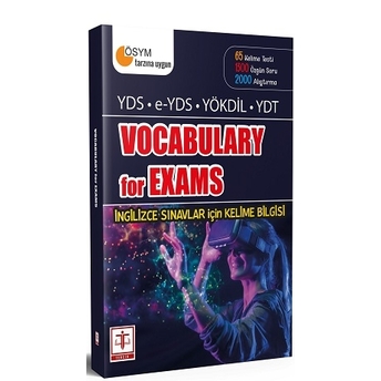 Yds E-Yds Yökdil Ydt- Vocabulary For Exams Yasin Aslan