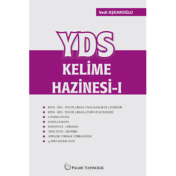 Yds Kelime Hazinesi 1 Vedi Aşkaroğlu