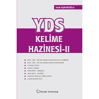 Yds Kelime Hazinesi 2 Vedi Aşkaroğlu