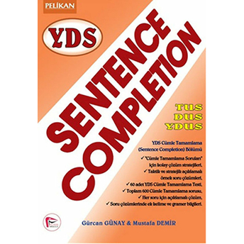 Yds Sentence Completion Gürcan Günay