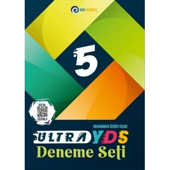 Yds Ultra 5 Deneme Dijital Çözümlü Muhammed Özgür Yaşar