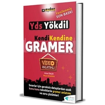 Yds Yökdil Kendi Kendine Gramer Erkan Önler