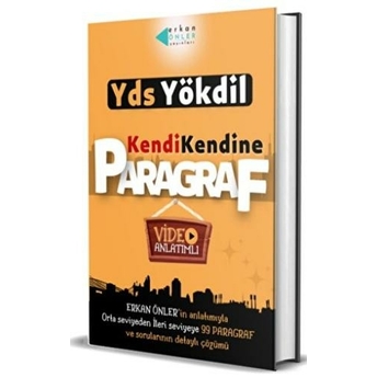 Yds Yökdil Kendi Kendine Paragraf Erkan Önler