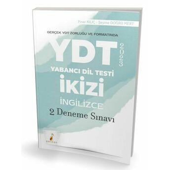 Ydt Ikizi Ingilizce 2 Deneme Sınavı Pınar Kılıç, Şeyma Doğru Mert