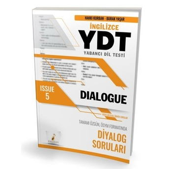 Ydt Ingilizce Dialogue Issue 5 Hakkı Kurban