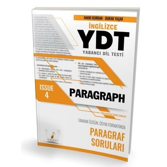 Ydt Ingilizce Paragraph Issue 4 Hakkı Kurban