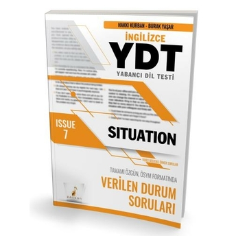 Ydt Ingilizce Situation Issue 7 Hakkı Kurban