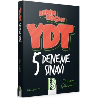 Ydt Tamamı Çözümlü 5 Deneme Sınavı Erkan Önler