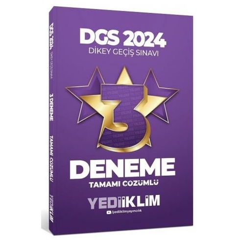 Yediiklim 2024 Dgs Tamamı Çözümlü 3 Deneme