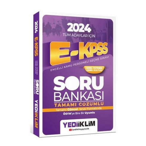 Yediiklim 2024 Ekpss Tüm Adaylar Tamamı Çözümlü Soru Bankası