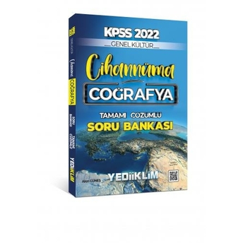 Yediiklim Yayınları 2022 Kpss Cihannüma Genel Kültür Coğrafya Tamamı Çözümlü Soru Bankası Akın Güneş