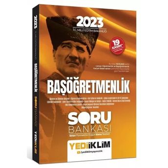 Yediiklim Yayınları 2023 T.c. Millî Eğitim Bakanlığı Başöğretmenlik Soru Bankası Komisyon