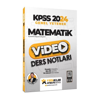 Yediiklim Yayınları 2024 Kpss Atölye Serisi Matematik Video Ders Notları Mehmet Bilge Yıldız