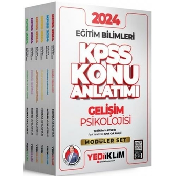 Yediiklim Yayınları 2024 Kpss Eğitim Bilimleri Konu Anlatımlı Modüler Set Komisyon