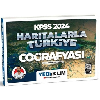 Yediiklim Yayınları 2024 Kpss Haritalarla Türkiye Coğrafyası Hem Konu Hem Soru Hakan Bileyen