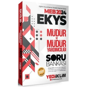 Yediiklim Yayınları 2024 Meb Ekys Müdür Ve Müdür Yardımcılığı Soru Bankası Komisyon