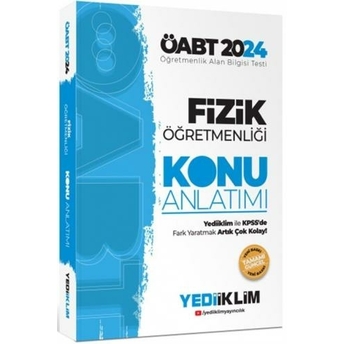 Yediiklim Yayınları 2024 Öabt Fizik Öğretmenliği Konu Anlatımı Komisyon