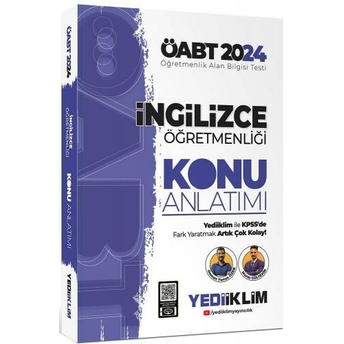 Yediiklim Yayınları 2024 Öabt Ingilizce Öğretmenliği Konu Anlatımı Osman Yunus Özer