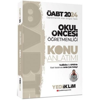 Yediiklim Yayınları 2024 Öabt Okul Öncesi Öğretmenliği Konu Anlatımı Hasan Sanlı