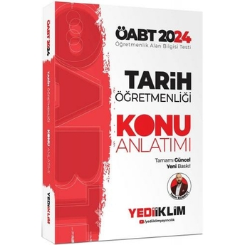 Yediiklim Yayınları 2024 Öabt Tarih Öğretmenliği Konu Anlatımı Yasin Korkut