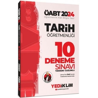 Yediiklim Yayınları 2024 Öabt Tarih Öğretmenliği Tamamı Çözümlü 10 Deneme Yasin Korkut